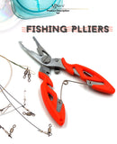 MNFT Fishing Plier Scissor Braid Line Lure Cutter Hook Remover
